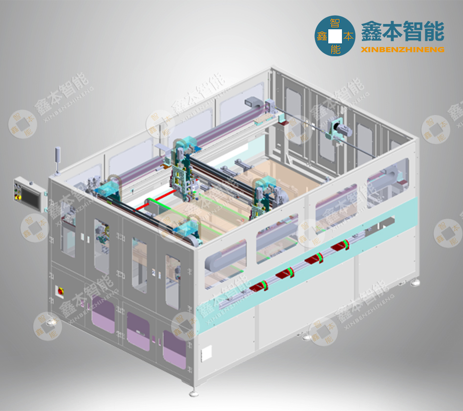 電池串定位自動(dòng)貼膠帶機(jī)